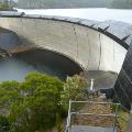 Repulse Power Station_The curved Repulse Dam wall